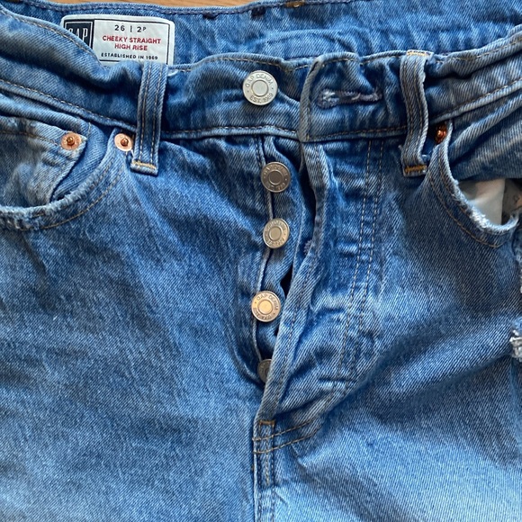 GAP Cheeky straight high rise jeans - Picture 4 of 10